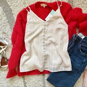 Sophie Rue Button Front Cami